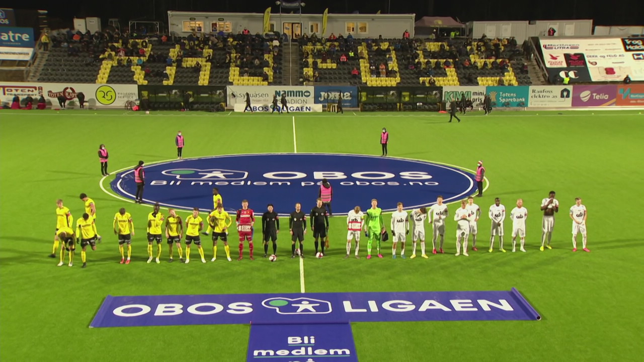 Raufoss - Øygarden FK 1-2